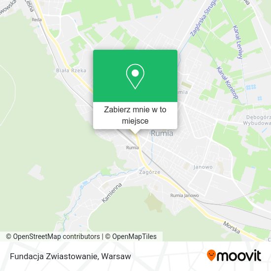 Mapa Fundacja Zwiastowanie