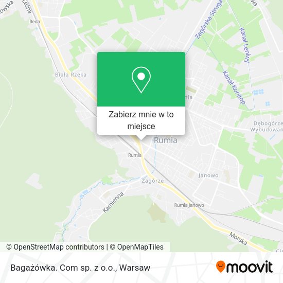 Mapa Bagażówka. Com sp. z o.o.