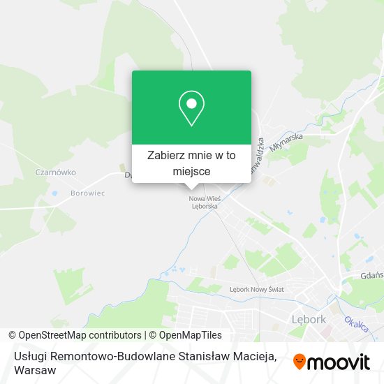 Mapa Usługi Remontowo-Budowlane Stanisław Macieja