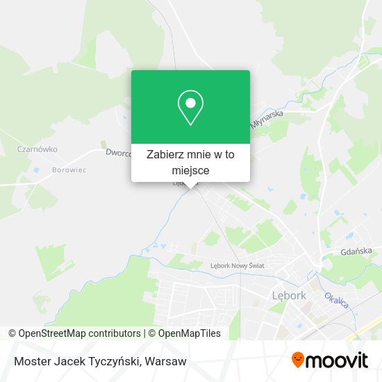 Mapa Moster Jacek Tyczyński