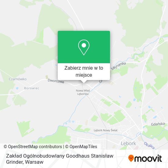 Mapa Zakład Ogólnobudowlany Goodhaus Stanisław Grinder