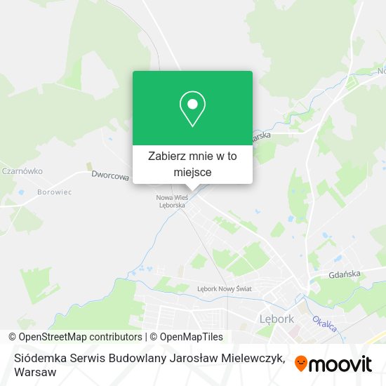 Mapa Siódemka Serwis Budowlany Jarosław Mielewczyk