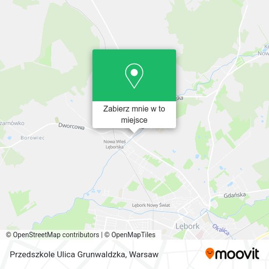 Mapa Przedszkole Ulica Grunwaldzka