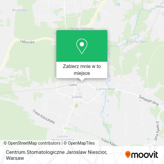 Mapa Centrum Stomatologiczne Jaroslaw Niescior