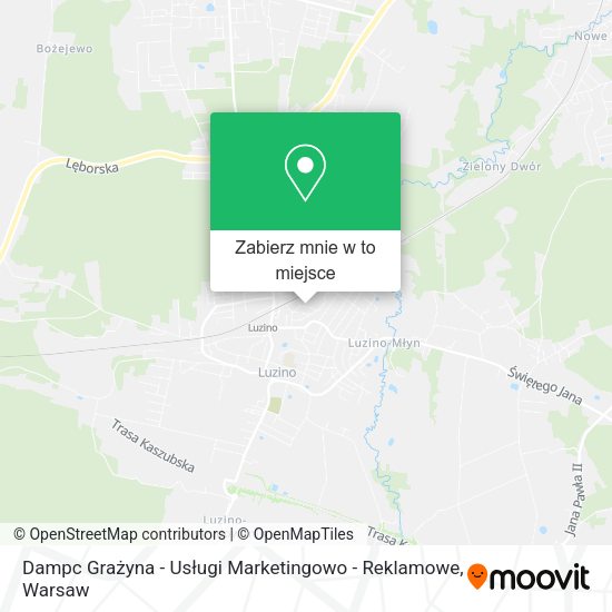 Mapa Dampc Grażyna - Usługi Marketingowo - Reklamowe