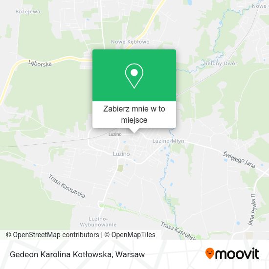 Mapa Gedeon Karolina Kotłowska