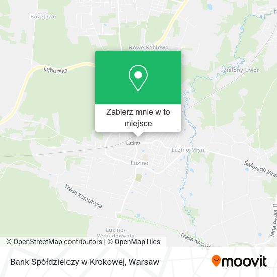 Mapa Bank Spółdzielczy w Krokowej