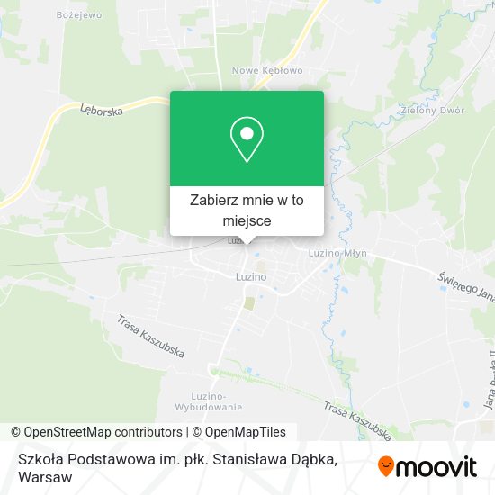 Mapa Szkoła Podstawowa im. płk. Stanisława Dąbka