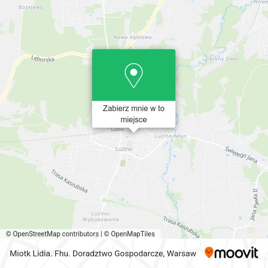 Mapa Miotk Lidia. Fhu. Doradztwo Gospodarcze