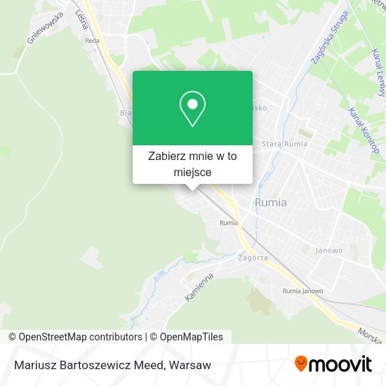 Mapa Mariusz Bartoszewicz Meed