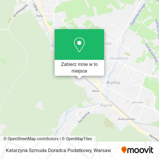 Mapa Katarzyna Szmuda Doradca Podatkowy