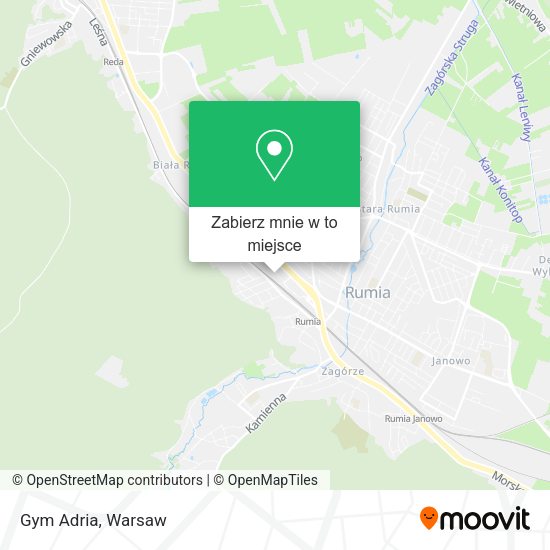 Mapa Gym Adria