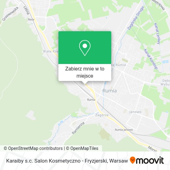 Mapa Karaiby s.c. Salon Kosmetyczno - Fryzjerski