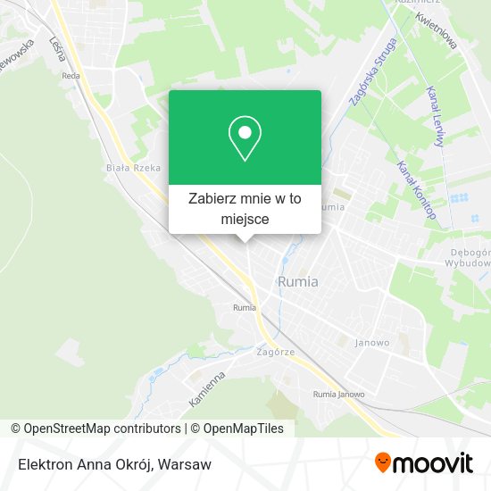 Mapa Elektron Anna Okrój