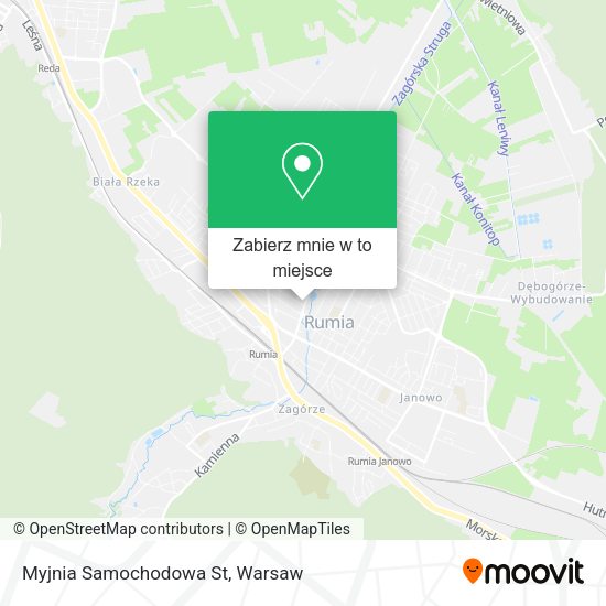 Mapa Myjnia Samochodowa St