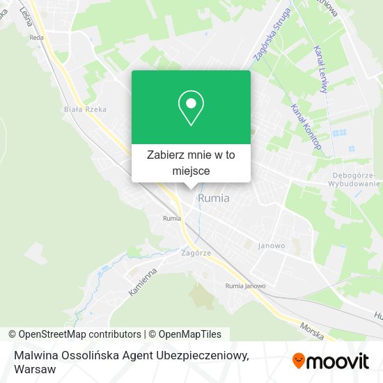 Mapa Malwina Ossolińska Agent Ubezpieczeniowy