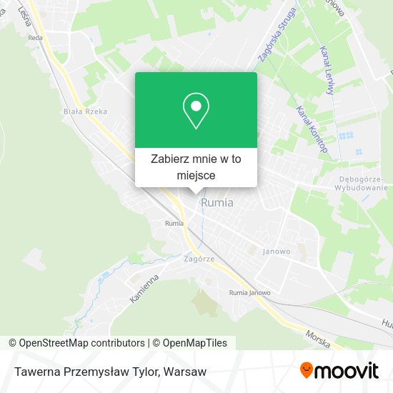 Mapa Tawerna Przemysław Tylor