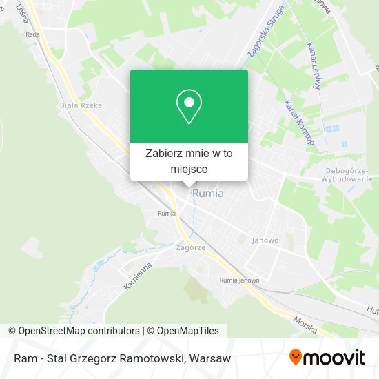 Mapa Ram - Stal Grzegorz Ramotowski