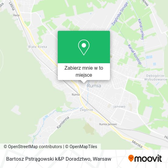 Mapa Bartosz Pstrągowski k&P Doradztwo