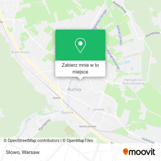 Mapa Słowo