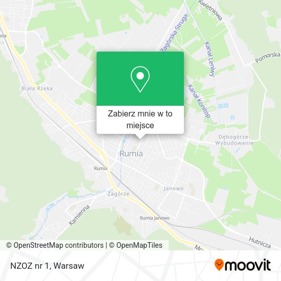 Mapa NZOZ nr 1