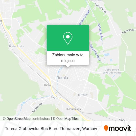 Mapa Teresa Grabowska Bbs Biuro Tłumaczeń