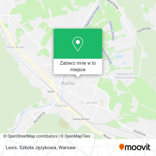 Mapa Lexis. Szkoła Językowa