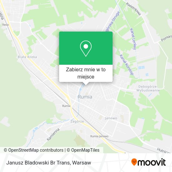 Mapa Janusz Bladowski Br Trans