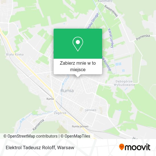 Mapa Elektrol Tadeusz Roloff