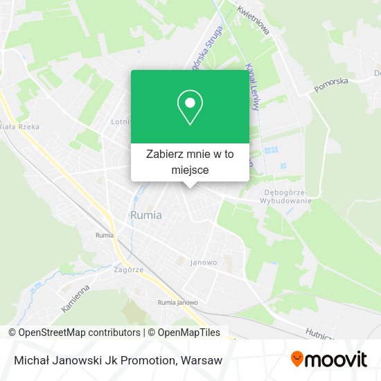 Mapa Michał Janowski Jk Promotion