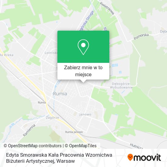 Mapa Edyta Smorawska Kała Pracownia Wzornictwa Biżuterii Artystycznej