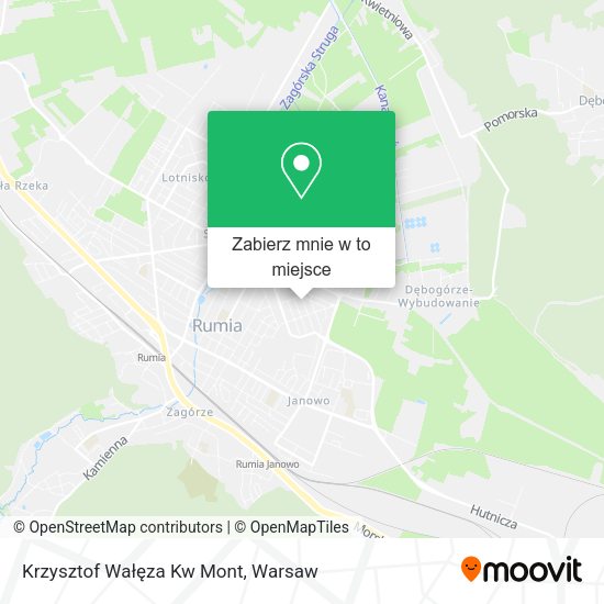 Mapa Krzysztof Wałęza Kw Mont