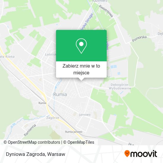 Mapa Dyniowa Zagroda