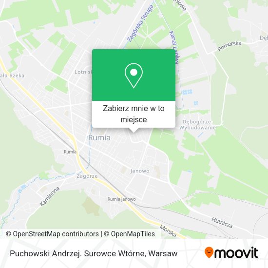 Mapa Puchowski Andrzej. Surowce Wtórne