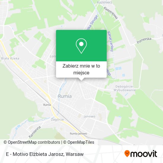 Mapa E - Motivo Elżbieta Jarosz