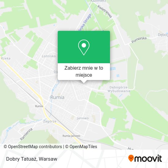 Mapa Dobry Tatuaż