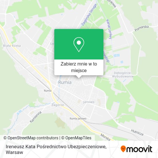 Mapa Ireneusz Kata Pośrednictwo Ubezpieczeniowe