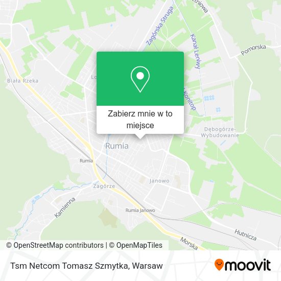 Mapa Tsm Netcom Tomasz Szmytka