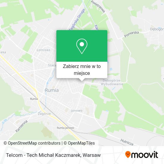 Mapa Telcom - Tech Michał Kaczmarek