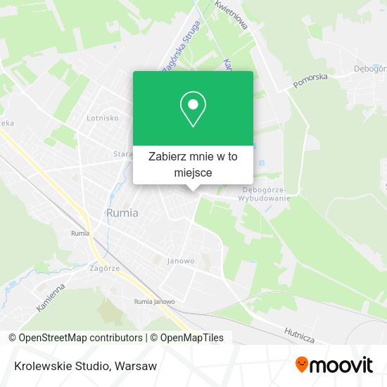 Mapa Krolewskie Studio