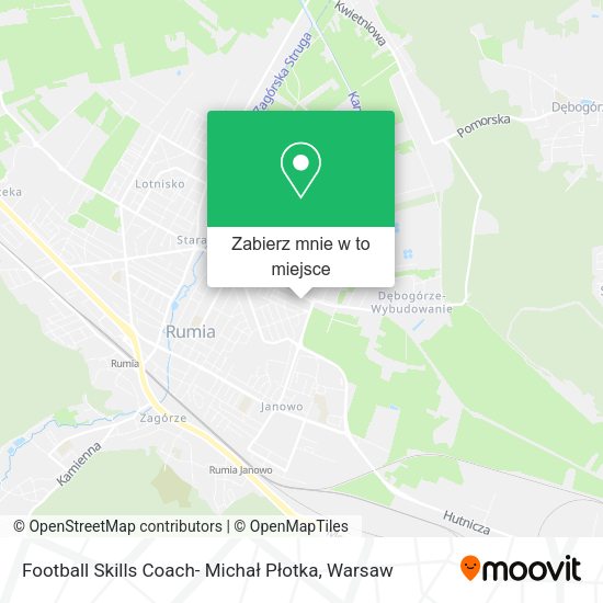 Mapa Football Skills Coach- Michał Płotka