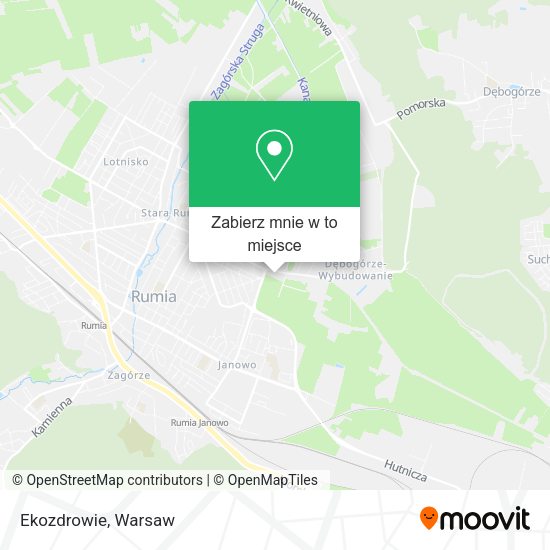 Mapa Ekozdrowie