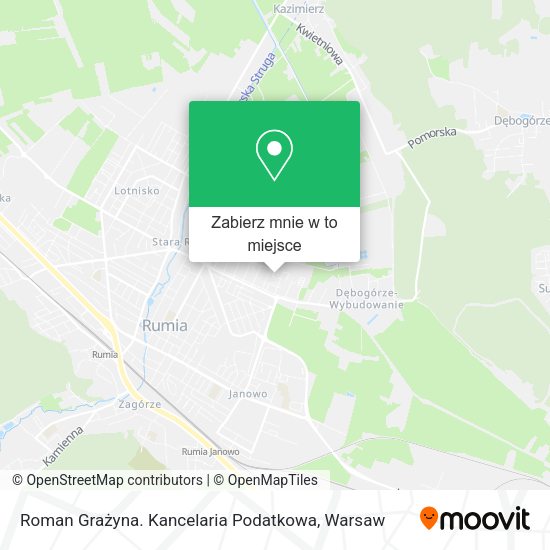 Mapa Roman Grażyna. Kancelaria Podatkowa