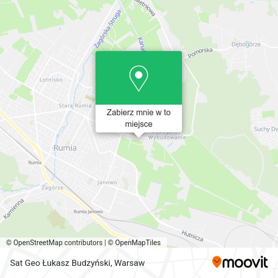 Mapa Sat Geo Łukasz Budzyński