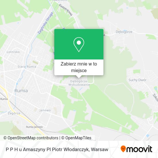 Mapa P P H u Amaszyny Pl Piotr Włodarczyk