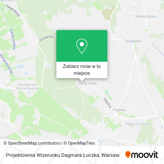 Mapa Projektownia Wizerunku Dagmara Łuczka