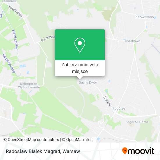 Mapa Radosław Białek Magrad