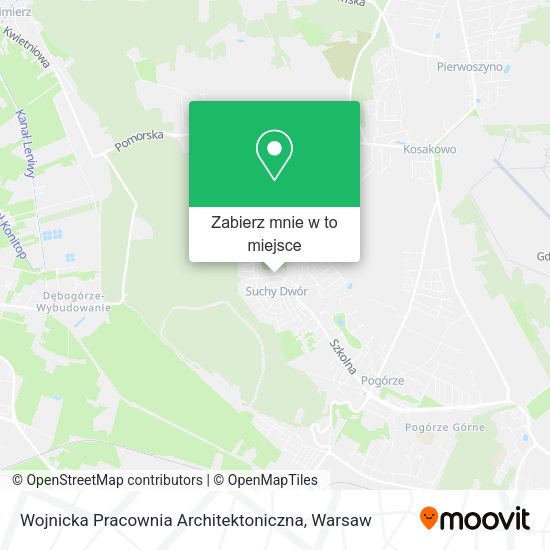 Mapa Wojnicka Pracownia Architektoniczna