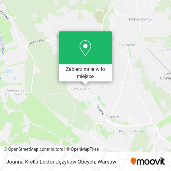 Mapa Joanna Krella Lektor Języków Obcych