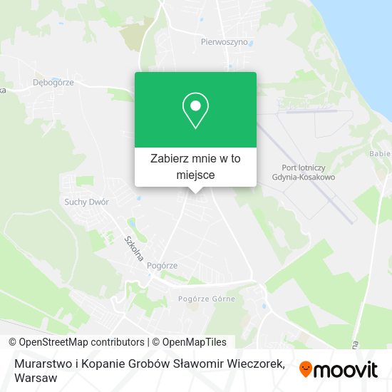 Mapa Murarstwo i Kopanie Grobów Sławomir Wieczorek